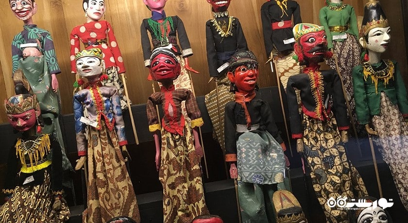  خانه ماسک و عروسک های ستیا دارما شهر اندونزی کشور بالی