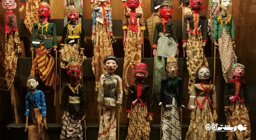  خانه ماسک و عروسک های ستیا دارما شهر اندونزی کشور بالی