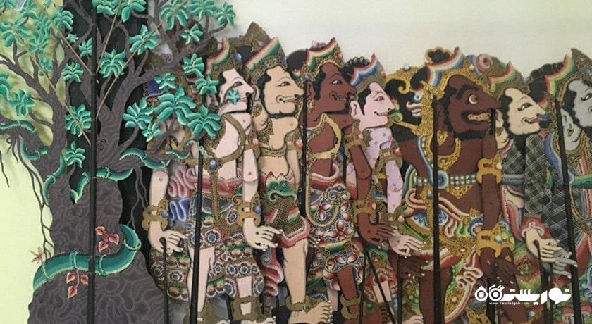  خانه ماسک و عروسک های ستیا دارما شهر اندونزی کشور بالی