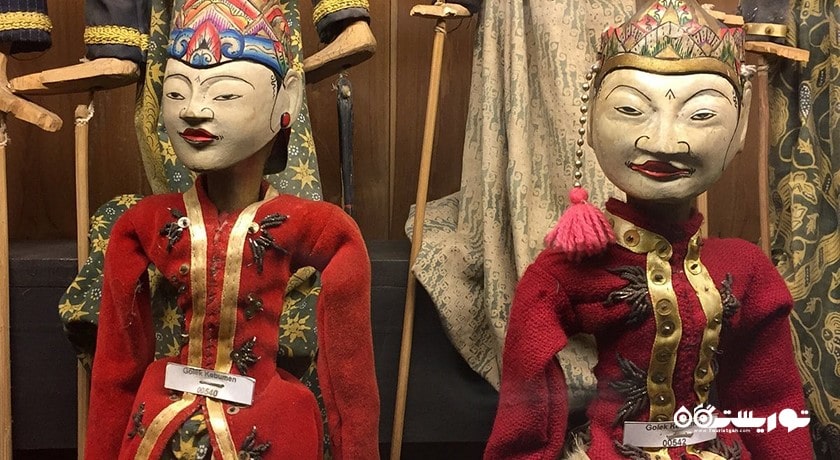  خانه ماسک و عروسک های ستیا دارما شهر اندونزی کشور بالی