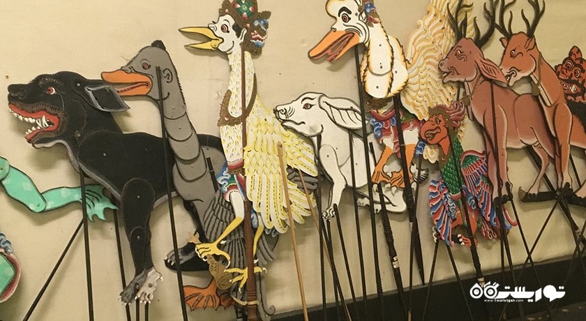  خانه ماسک و عروسک های ستیا دارما شهر اندونزی کشور بالی