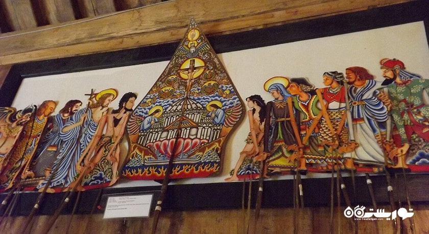  خانه ماسک و عروسک های ستیا دارما شهر اندونزی کشور بالی