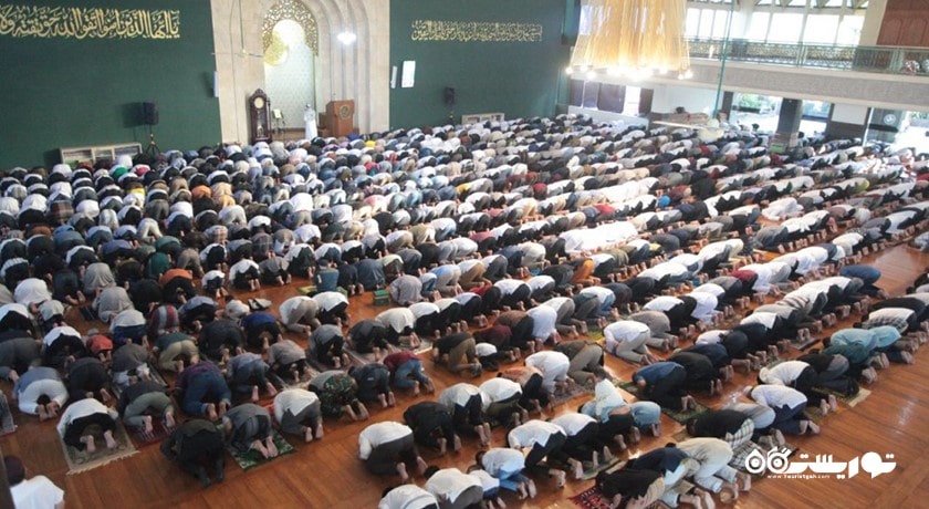  مسجد رایا اوخوا شهر اندونزی کشور بالی