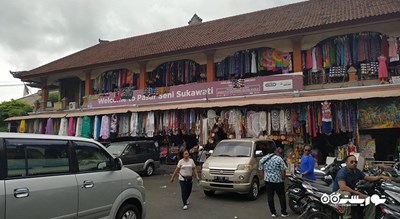 مرکز خرید بازار هنر سوکاواتی شهر اندونزی کشور بالی