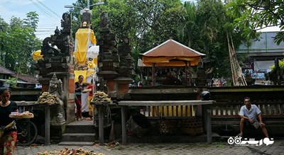 مرکز خرید بازار هنر سوکاواتی شهر اندونزی کشور بالی