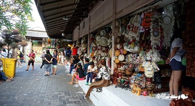 مرکز خرید بازار هنر گووانگ شهر اندونزی کشور بالی