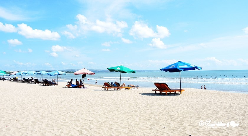 سرگرمی ساحل کوتا شهر اندونزی کشور بالی