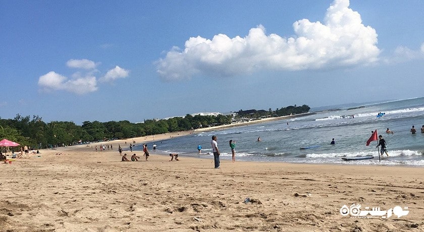 سرگرمی ساحل کوتا شهر اندونزی کشور بالی