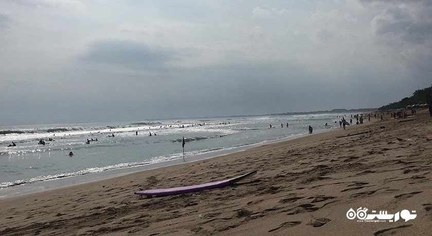 سرگرمی ساحل کوتا شهر اندونزی کشور بالی