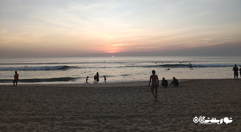 سرگرمی ساحل لجیان شهر اندونزی کشور بالی