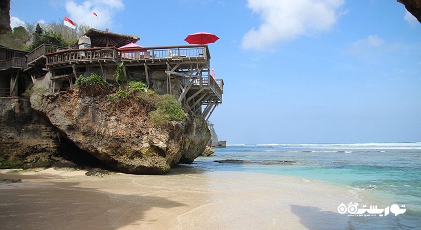 سرگرمی ساحل سولوبان شهر اندونزی کشور بالی