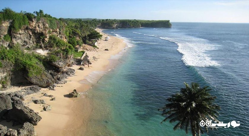 سرگرمی ساحل بالانگان شهر اندونزی کشور بالی