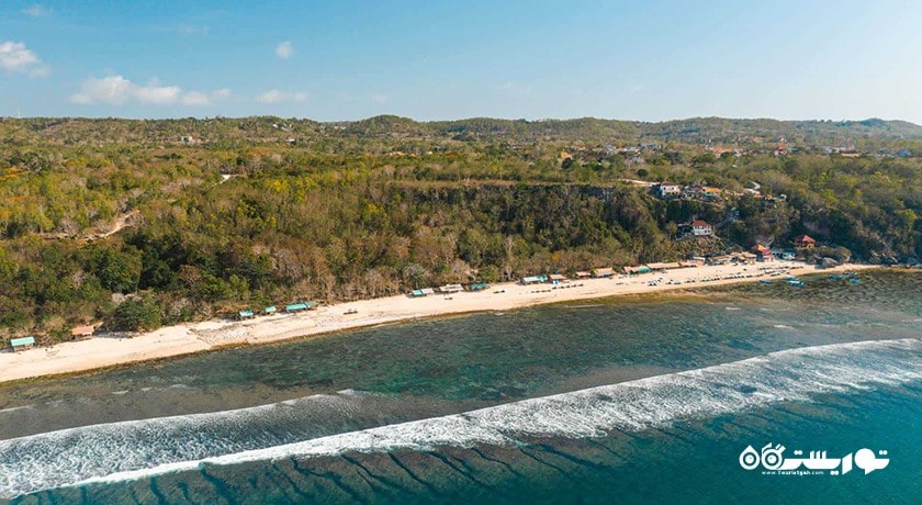 سرگرمی ساحل توماس شهر اندونزی کشور بالی