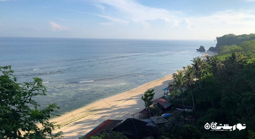 سرگرمی ساحل توماس شهر اندونزی کشور بالی