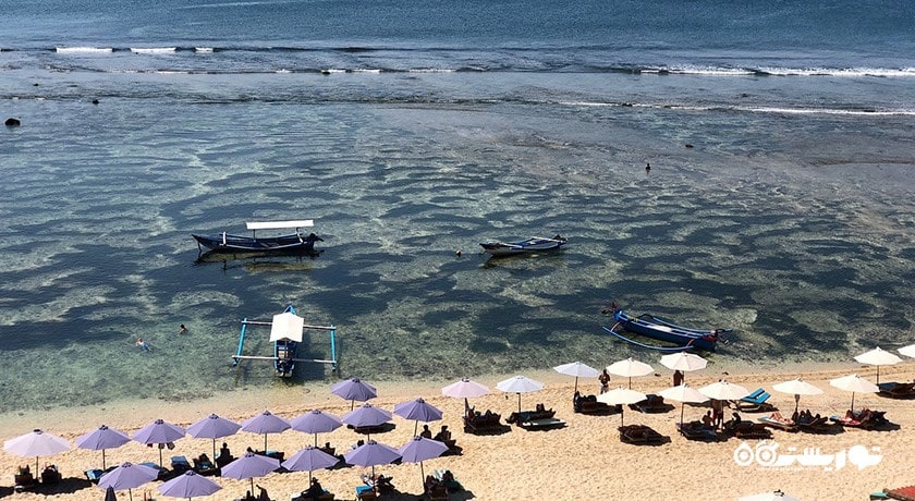 سرگرمی ساحل توماس شهر اندونزی کشور بالی