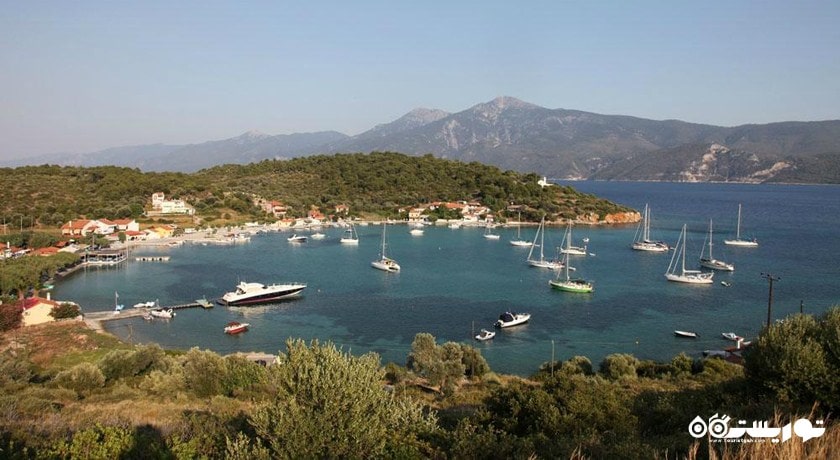  سفر به جزیره ساموس با کشتی شهر ترکیه کشور کوش آداسی
