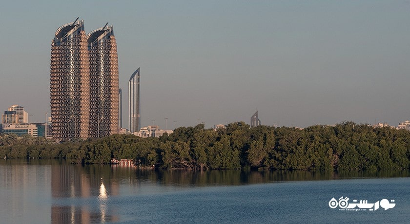  برج های البهار شهر امارات متحده عربی کشور ابوظبی