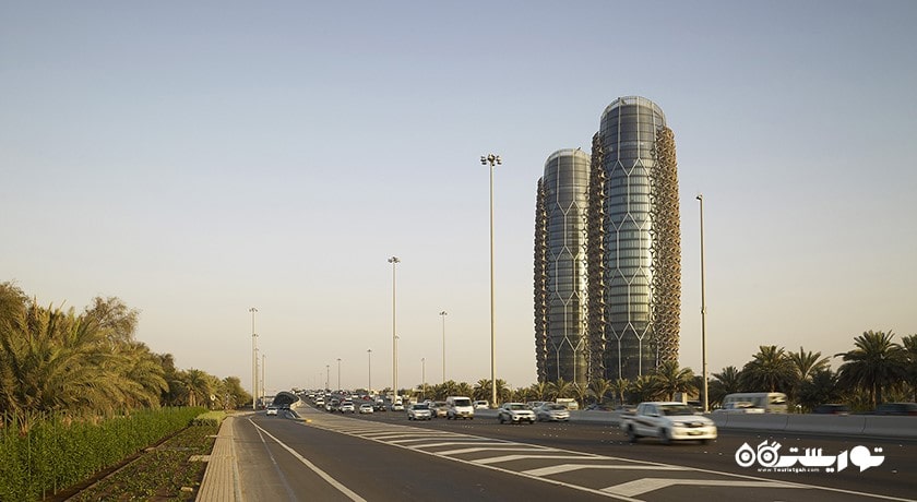  برج های البهار شهر امارات متحده عربی کشور ابوظبی