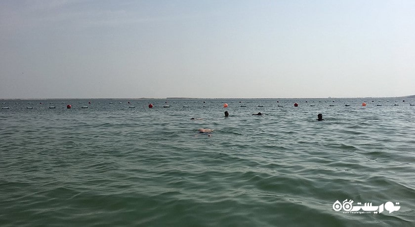 سرگرمی ساحل البطین شهر امارات متحده عربی کشور ابوظبی