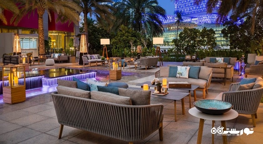 سرگرمی باشگاه ساحلی روتانا شهر امارات متحده عربی کشور ابوظبی