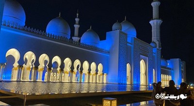  مسجد جامع شیخ زاید شهر امارات متحده عربی کشور ابوظبی
