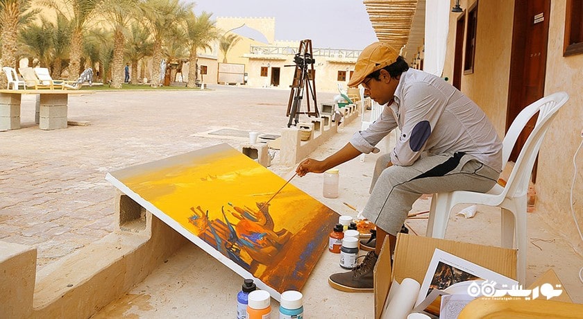  قطب هنری ابوظبی شهر امارات متحده عربی کشور ابوظبی