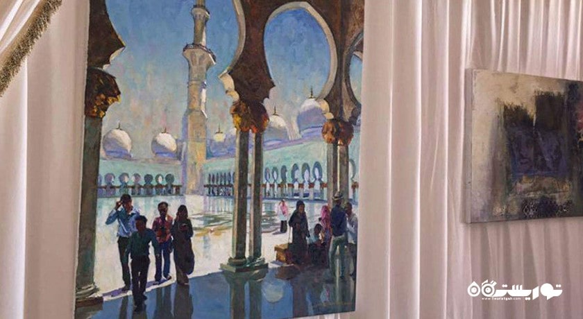  قطب هنری ابوظبی شهر امارات متحده عربی کشور ابوظبی