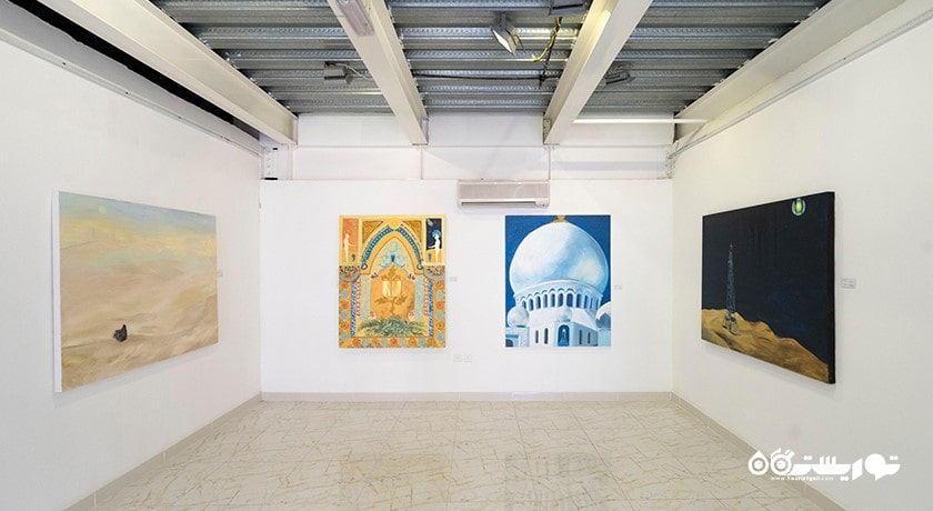  قطب هنری ابوظبی شهر امارات متحده عربی کشور ابوظبی