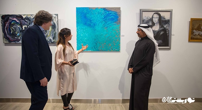  قطب هنری ابوظبی شهر امارات متحده عربی کشور ابوظبی