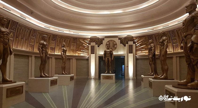 سرگرمی دنیای برادران وارنر شهر امارات متحده عربی کشور ابوظبی