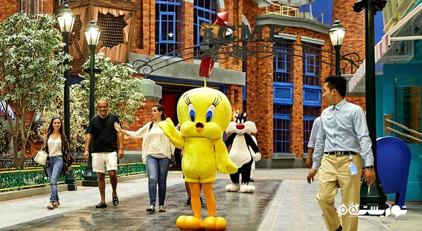 سرگرمی دنیای برادران وارنر شهر امارات متحده عربی کشور ابوظبی