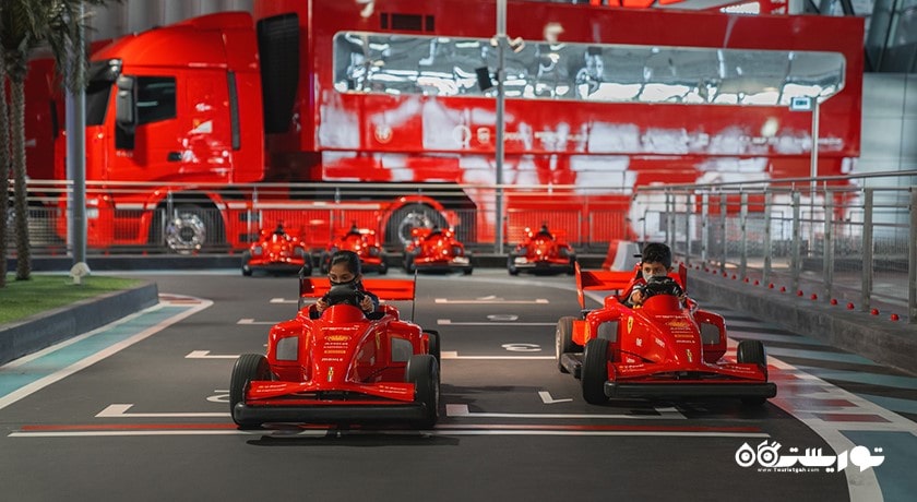 سرگرمی فراری ورلد شهر امارات متحده عربی کشور ابوظبی