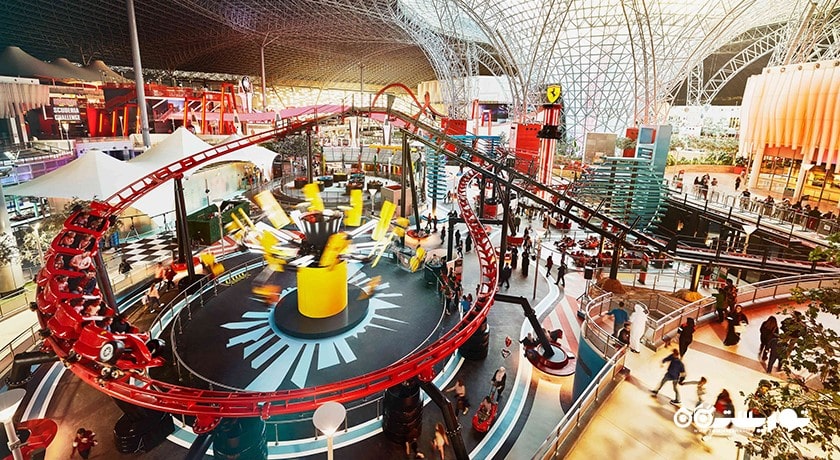 سرگرمی فراری ورلد شهر امارات متحده عربی کشور ابوظبی