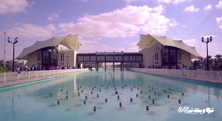  پارک خلیفه شهر امارات متحده عربی کشور ابوظبی