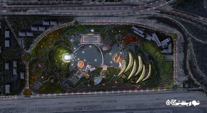  پارک خلیفه شهر امارات متحده عربی کشور ابوظبی