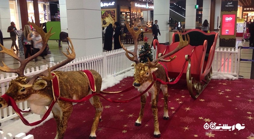 مرکز خرید الراحه مال شهر امارات متحده عربی کشور ابوظبی