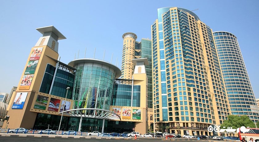 مرکز خرید الوحده مال شهر امارات متحده عربی کشور ابوظبی