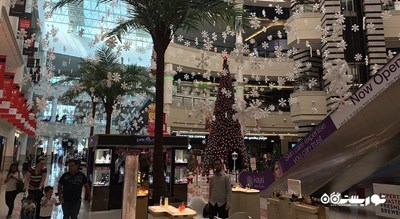 مرکز خرید الوحده مال شهر امارات متحده عربی کشور ابوظبی