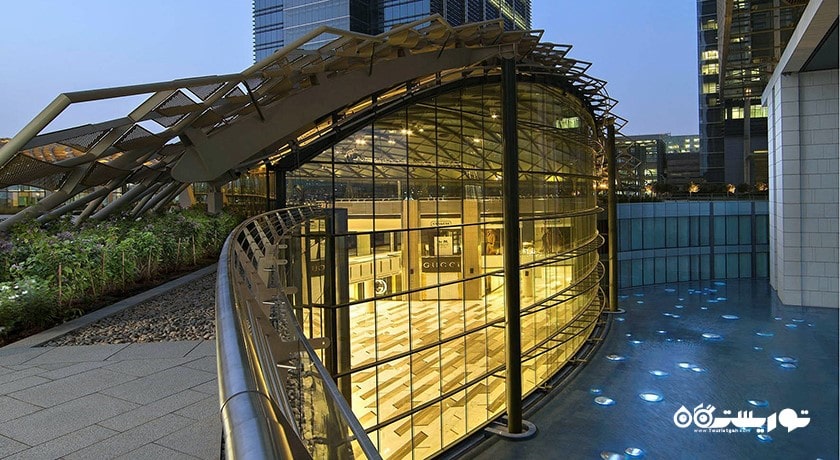 مرکز خرید مرکز خرید گالریا شهر امارات متحده عربی کشور ابوظبی