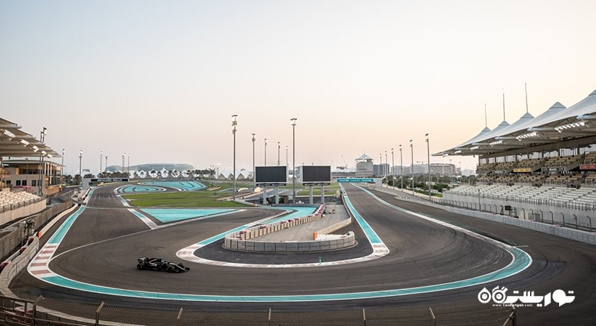 سرگرمی پیست یاس مارینا شهر امارات متحده عربی کشور ابوظبی