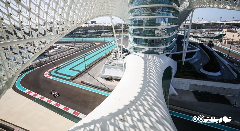 سرگرمی پیست یاس مارینا شهر امارات متحده عربی کشور ابوظبی