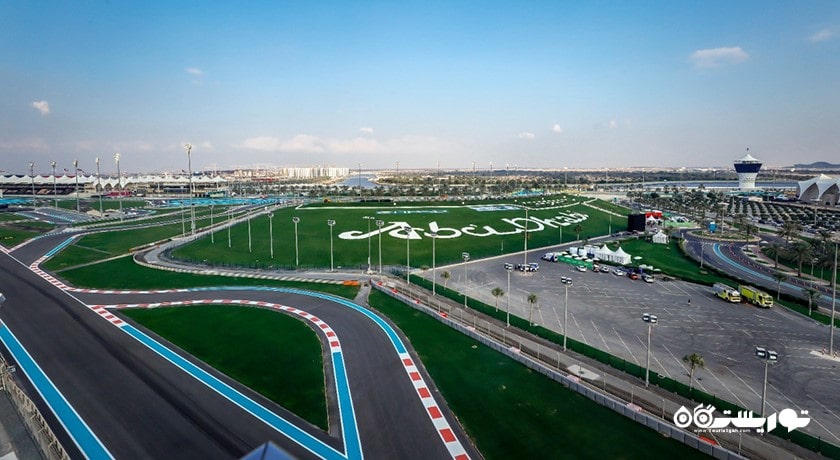 سرگرمی پیست یاس مارینا شهر امارات متحده عربی کشور ابوظبی