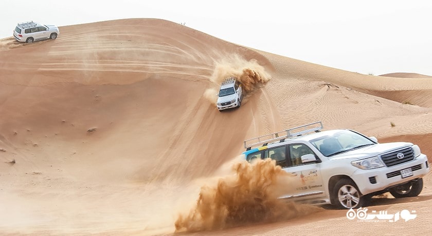 سرگرمی سافاری صحرایی ابوظبی شهر امارات متحده عربی کشور ابوظبی