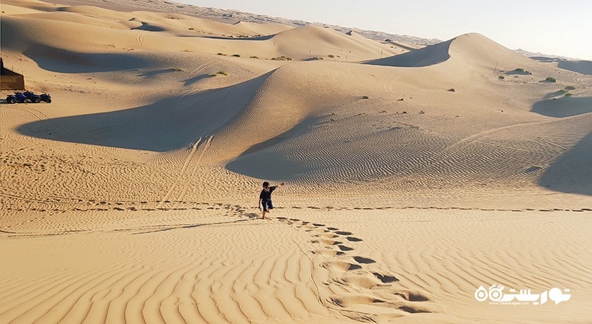 سرگرمی سافاری صحرایی ابوظبی شهر امارات متحده عربی کشور ابوظبی