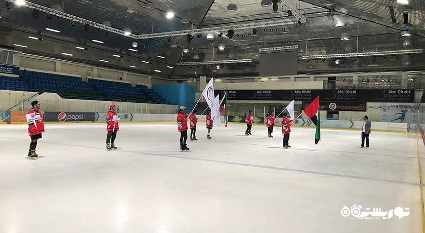 سرگرمی پیست یخی ابوظبی شهر امارات متحده عربی کشور ابوظبی