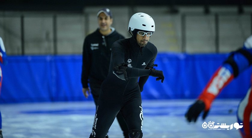 سرگرمی پیست یخی ابوظبی شهر امارات متحده عربی کشور ابوظبی