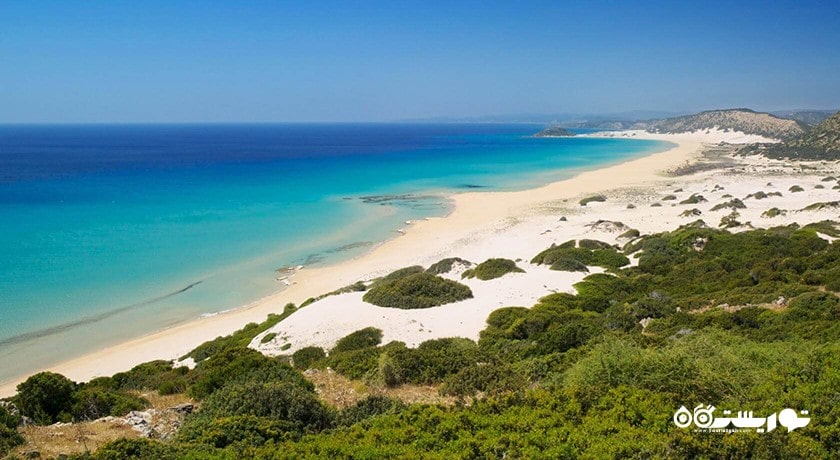 سرگرمی ساحل طلایی کارپاس شهر قبرس شمالی کشور نیکوزیای شمالی