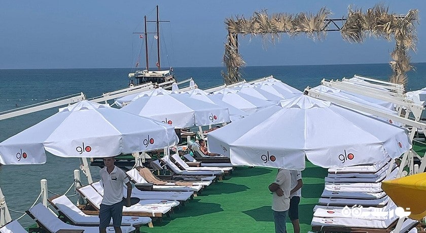 سرگرمی باشگاه ساحلی اسکیپ شهر قبرس شمالی کشور نیکوزیای شمالی