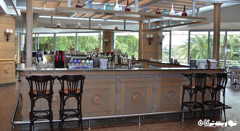 نمای بار لابی هتل پالوما کلاب سلطان	