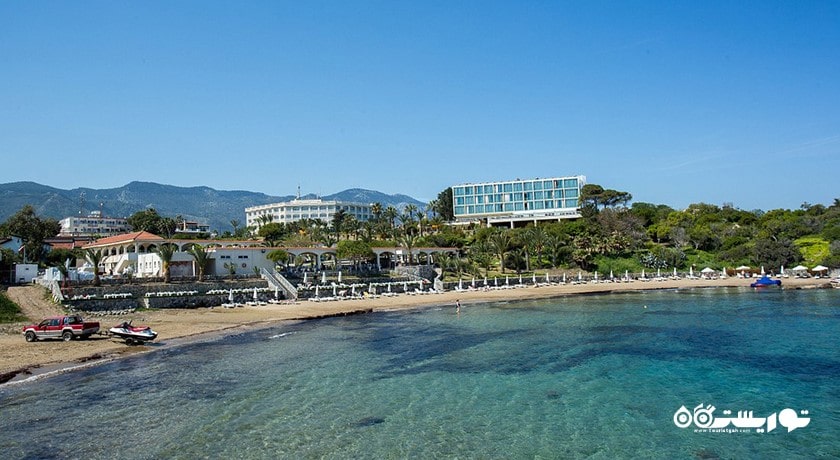 سرگرمی ساحل دنیز کیزی شهر قبرس شمالی کشور نیکوزیای شمالی